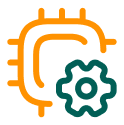 Cloud lightning icon